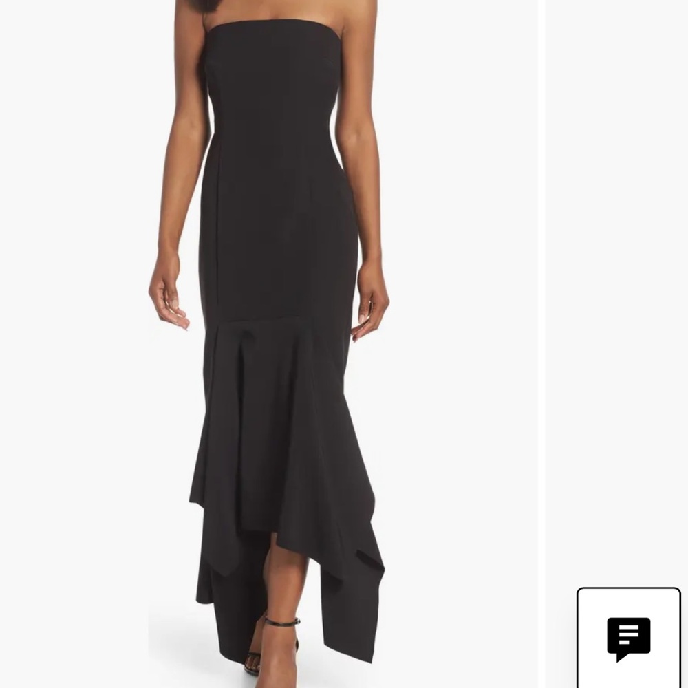 Vince Camuto Strapless Midi Dress